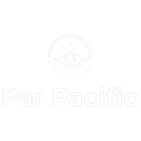 Par Hawaii Logo - White