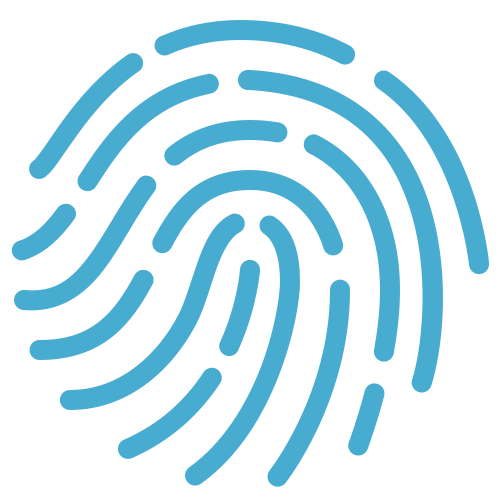 Fingerprint scanning app security