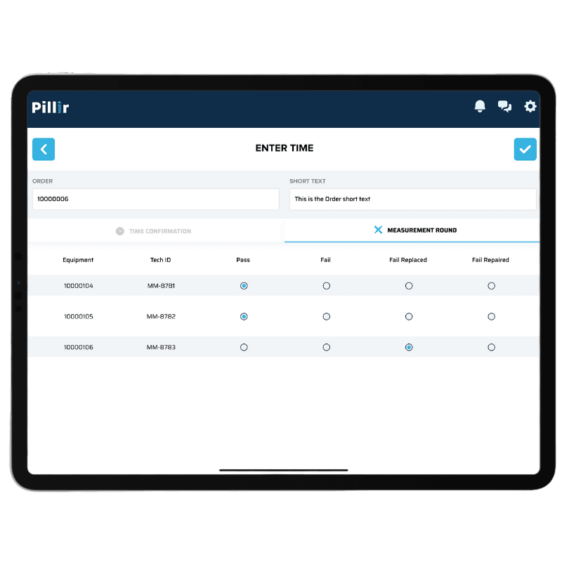 With this app, field technicians have inventory data at their fingertips, including stock overview at plant