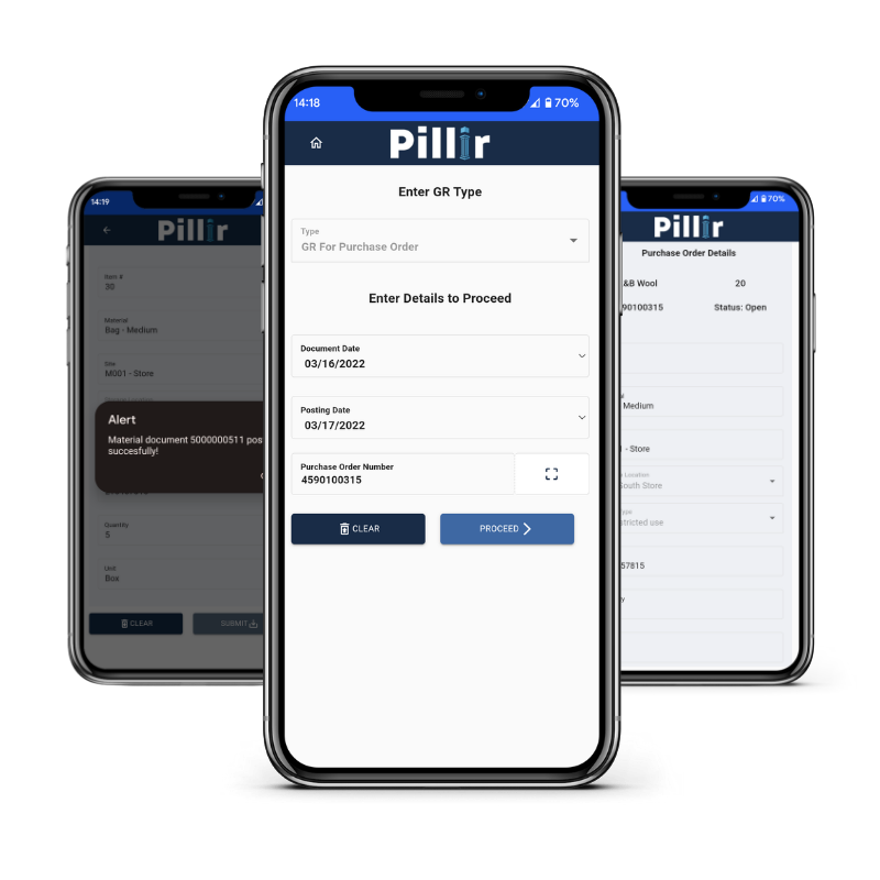 Pillir Announces the Launch of the Goods Movement Warehouse Management Suite
