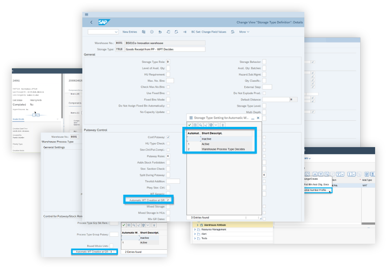SAP EWM Screenshot