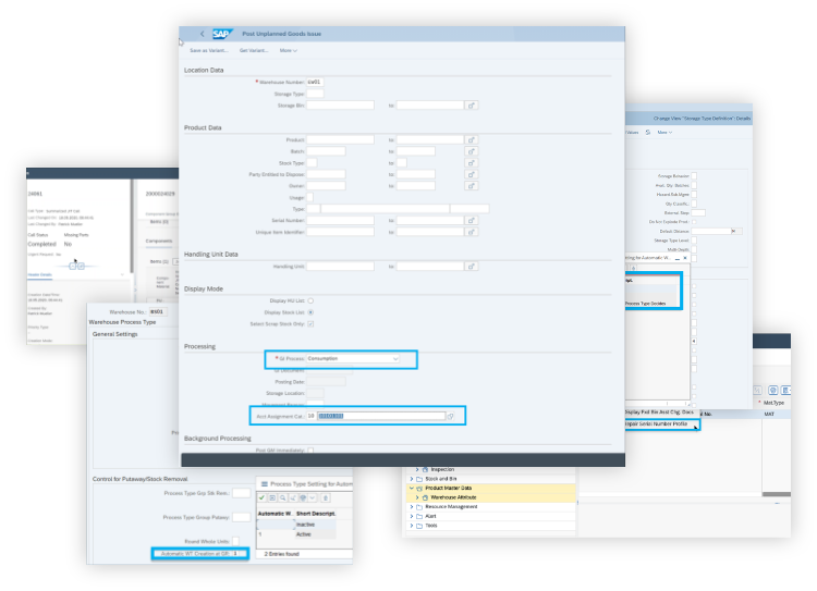 SAP EWM Warehouse Apps
