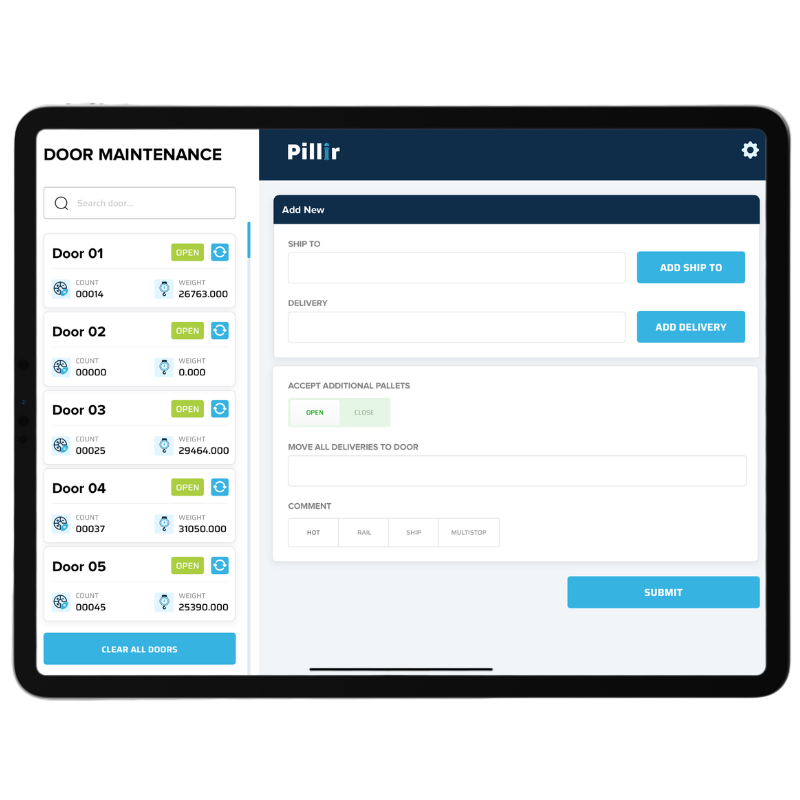 WHM iPad Door Maintenance